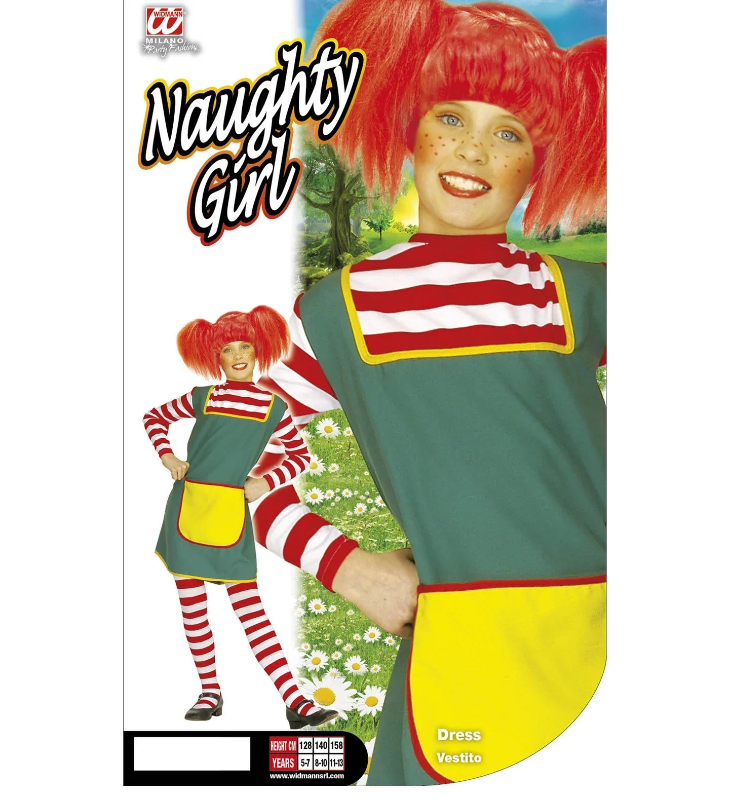 Disfraz de Chica Traviesa Infantil INFANTILES Widmann